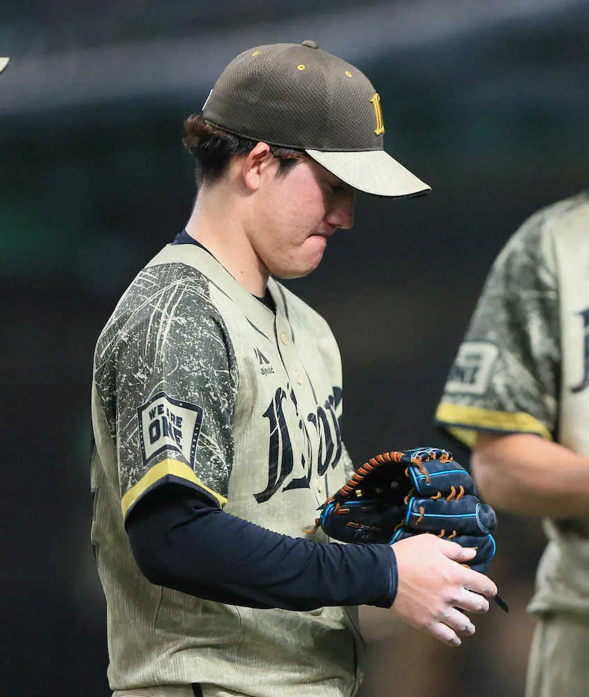 【画像・写真】西武　先発与座は7回4安打2失点も4敗目　「粘りきれなかった」