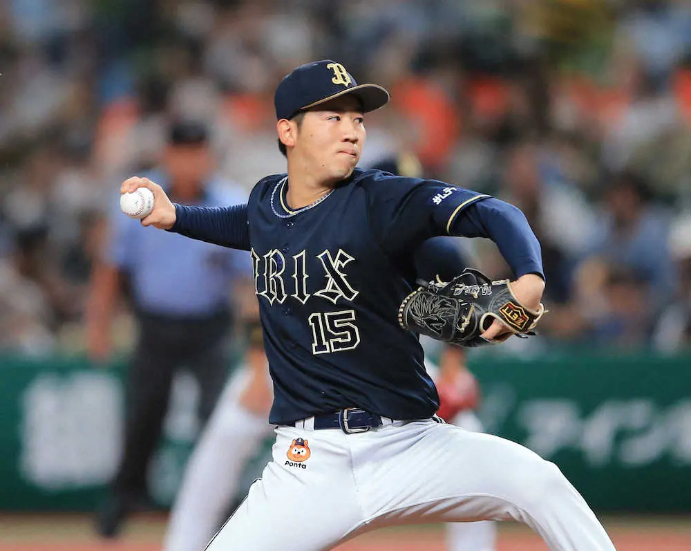 【画像・写真】オリックス・椋木　デビューからの連続無失点記録「14回2/3」で止まる　2回途中2失点で降板