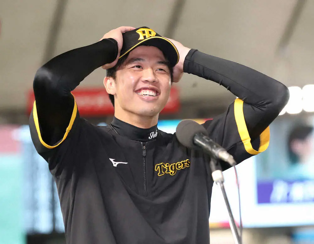 【画像・写真】巨人戦1547日ぶり勝利の阪神・才木「次は僕が藤浪さんにハッパを」