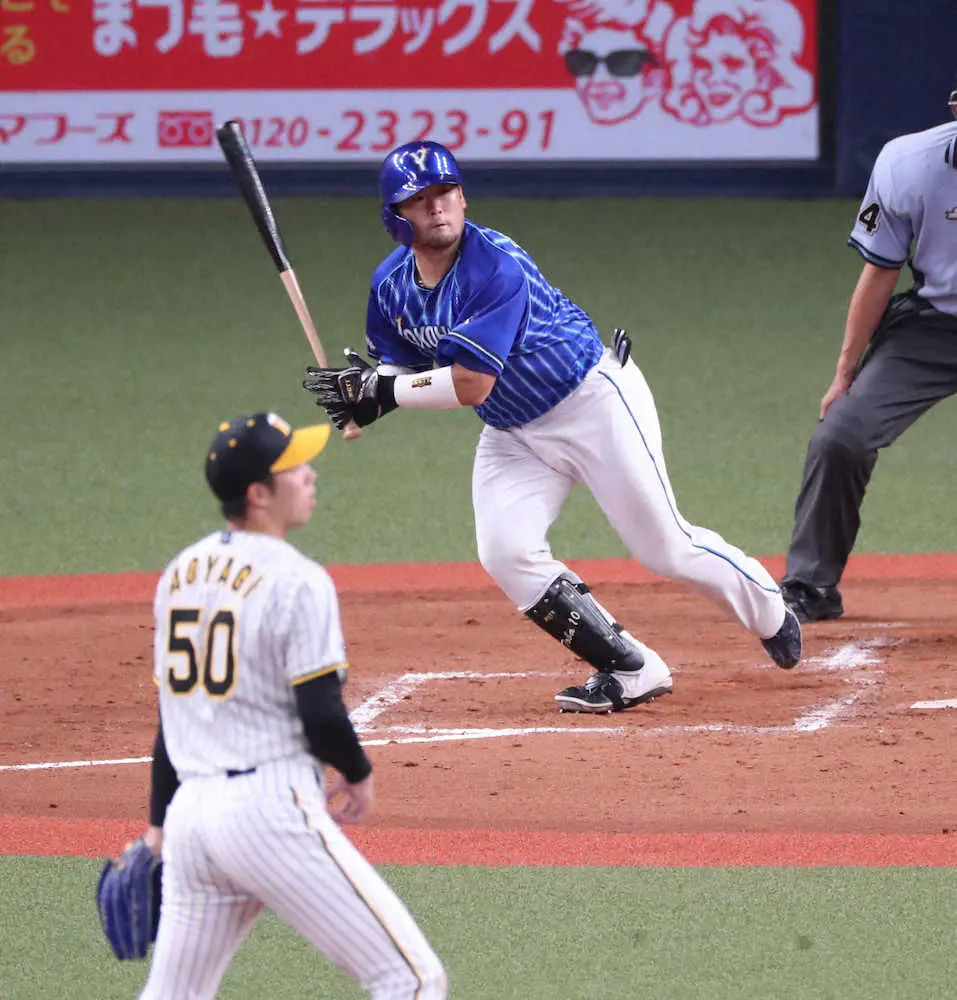 【画像・写真】左打者7人並べたDeNA　阪神・青柳に初めて土　番長称えた「全員でこつこつ積み上げた得点」