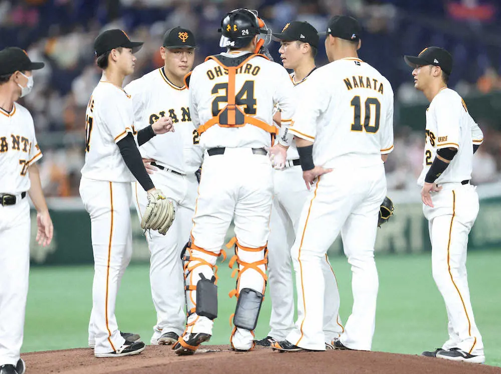 【画像・写真】巨人・井上温大　プロ初先発初勝利ならず…自責1も5回途中3失点で降板