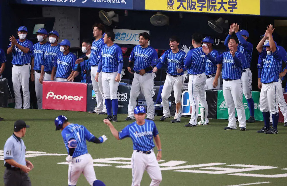 【画像・写真】DeNA　4年ぶり8連勝！桑原が気合一発満塁弾！3戦連続無失点！26日からハマスタ決戦へ無敗進撃だ