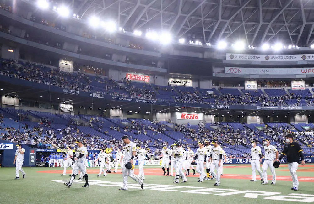 【画像・写真】阪神、夏の虎の怪!?連夜の零敗で京セラ主催8連敗…さっぱり打てない“新鬼門”68イニング適時打なし