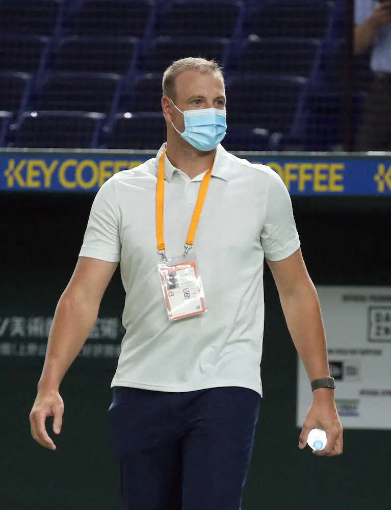 【画像・写真】元巨人・マシソン氏がナインを激励