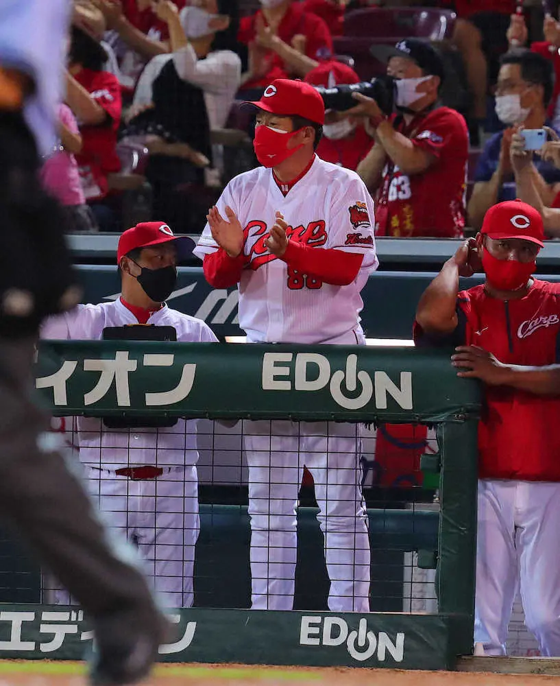 【画像・写真】広島　ただいま！菊池涼が復帰初打席で技ありの決勝適時打　佐々岡監督復帰戦を一緒に飾る