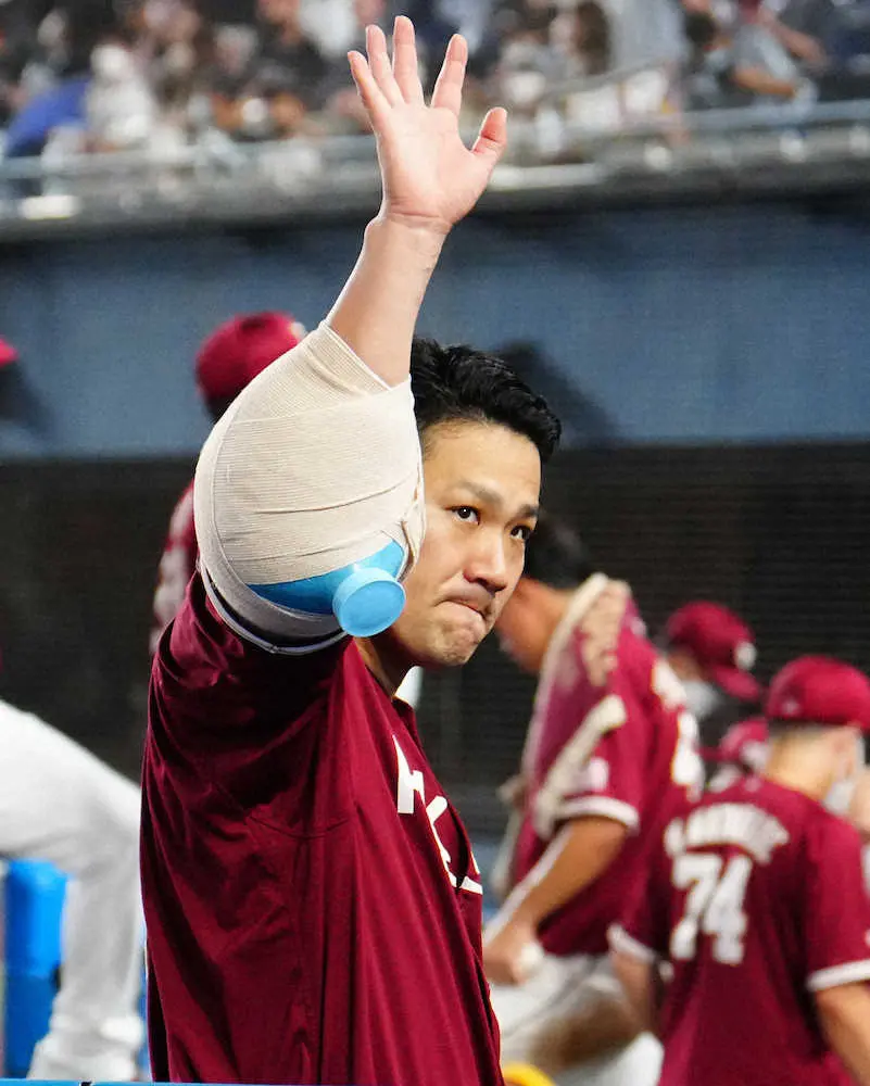 【画像・写真】楽天田中将は7回3失点で8勝目　逆転Vへ「全部、もちろん勝つつもりで投げる」
