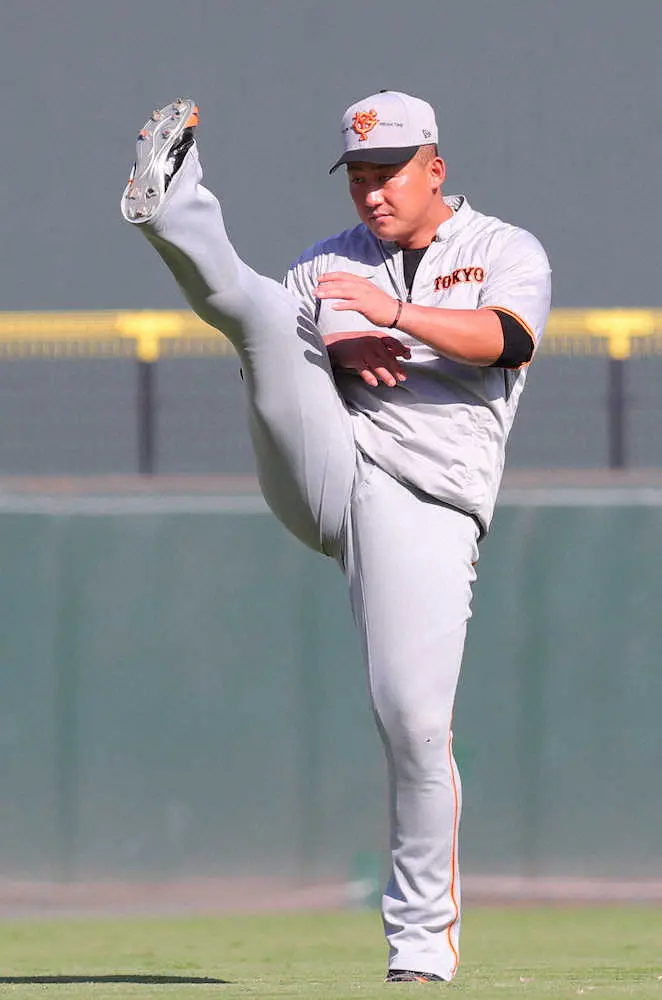 【画像・写真】前日に負傷交代　巨人・中田はスタメン出場