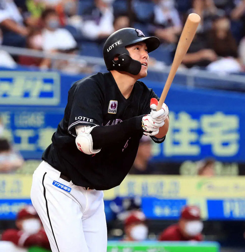 【画像・写真】ロッテ安田が自身初の2試合連発！　同期・村神様を追いかけ本格化か！？
