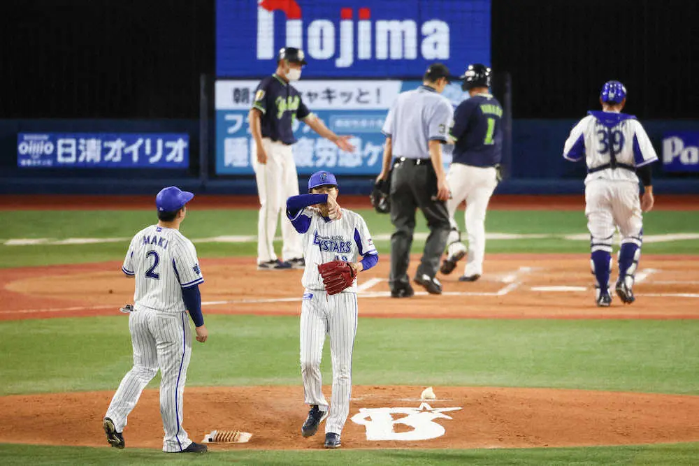 【画像・写真】DeNA京山　村上に勝負挑むも3連続四球「投げる所ない」「意識しすぎて…」「対策出来てる」賛否の声