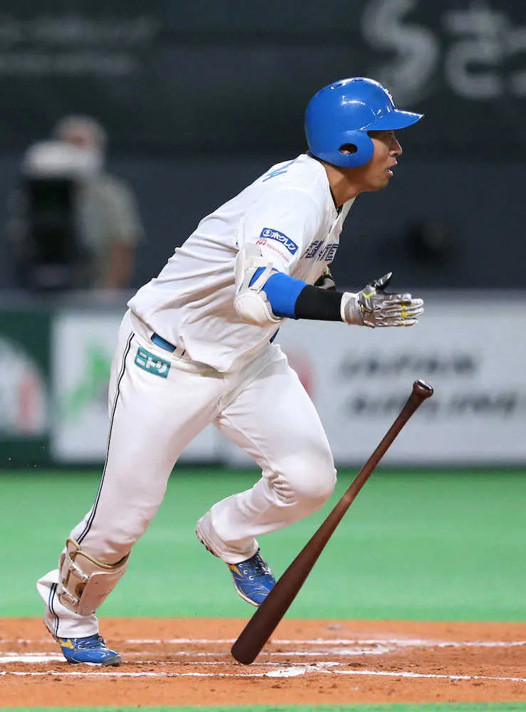 【画像・写真】日本ハム・古川裕　不調の打線の中で3試合連続安打　千賀撃ち「うまく打てたかな」