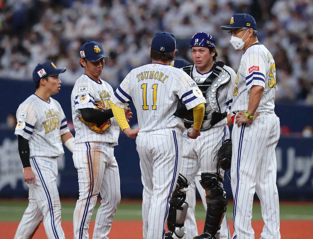 【画像・写真】ソフトバンク、逆転負けで西武と0差　プロ初先発の4年目30歳・奥村好投も初白星スルリ
