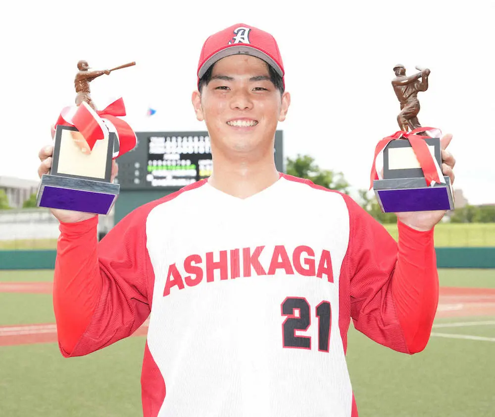 【画像・写真】全足利クラブ終盤猛攻も1点届かず　首位打者＆敢闘賞の秋山複雑「うれしいけど試合には…」