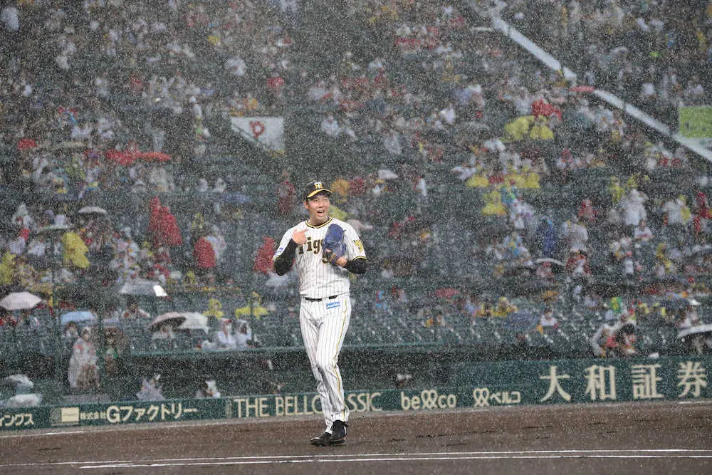 【画像・写真】阪神・青柳の“神通力”雨も呼んだが勝利も呼んだ「自分らしく頑張ろう」7回無失点の快投
