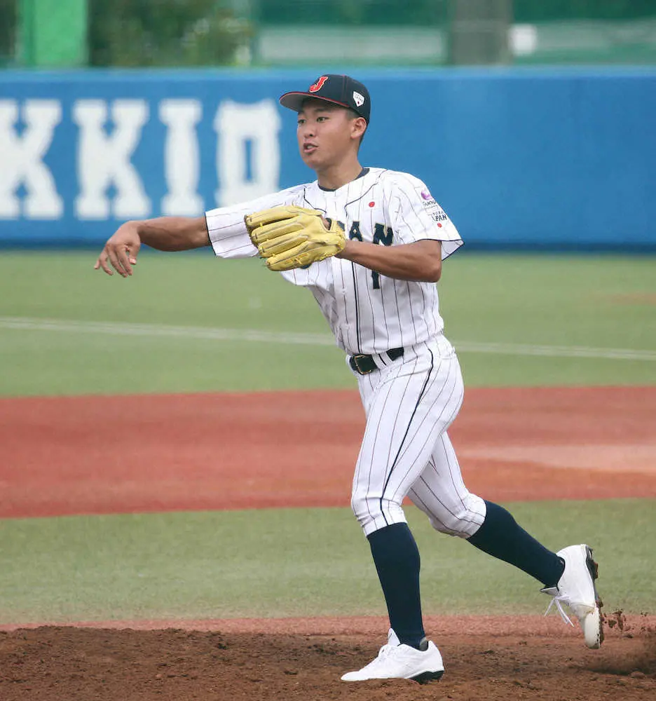 【画像・写真】近江・山田　31日の壮行試合は抑えで登板予定　甲子園での疲労考慮で1イニング限定