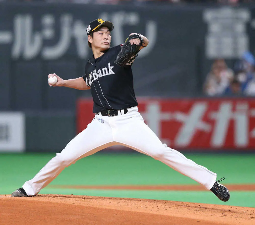 【画像・写真】ソフトB・武田　今季中の復帰困難、右肘内側側副じん帯炎症などで