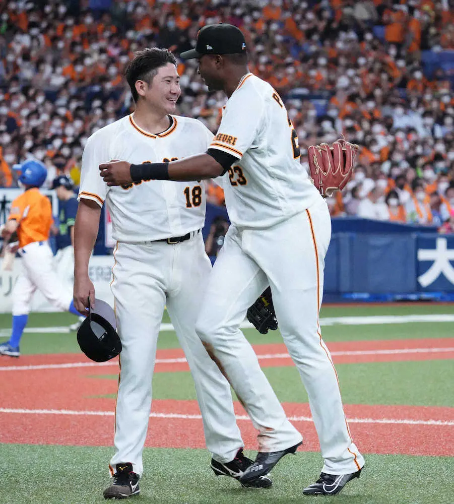 【画像・写真】村上斬りも…巨人・菅野「悔いが残る」山田に被弾　4カ月連続負け越し決定
