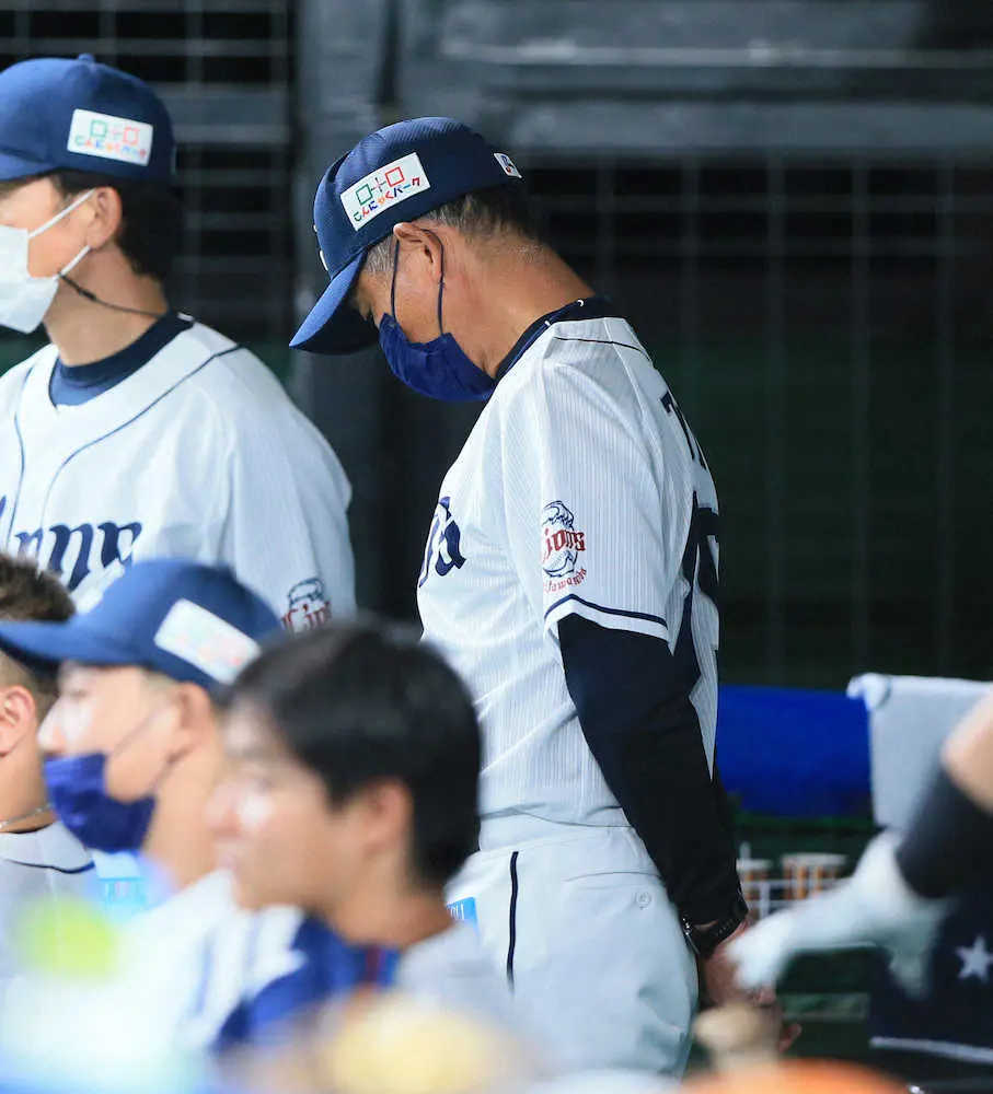 【画像・写真】西武、首位キープも痛恨黒星　辻監督「点差ほどの接戦じゃなかった。内容は完敗」