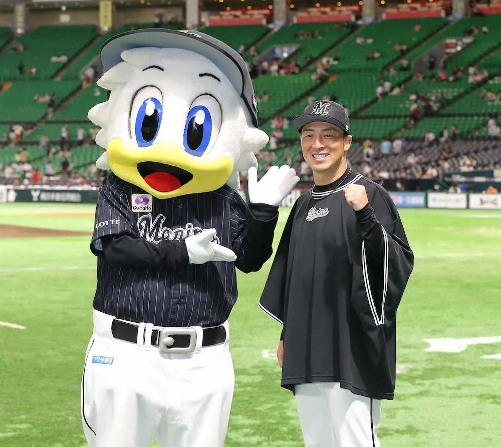 【画像・写真】ロッテ・美馬　7回無失点で今季7勝目　中大の後輩・井上の大活躍に「心強い存在…よくやった！」