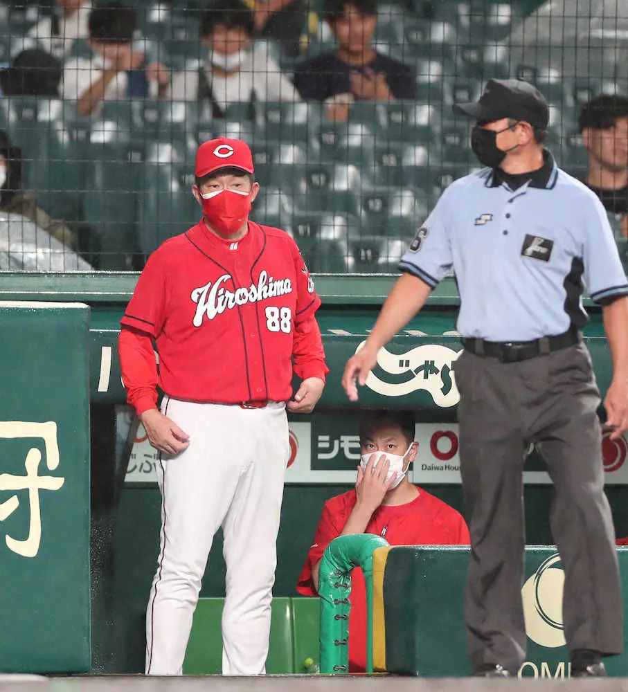 【画像・写真】広島　自力CS消滅…ライバル阪神に痛恨の3連敗、佐々岡監督「一戦一戦やるだけです」