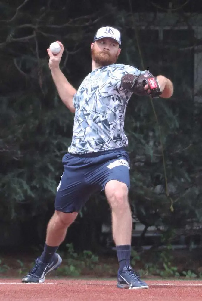 【画像・写真】ヤクルト・サイスニード、相性悪い中日・ビシエド警戒「打たれても単打で」