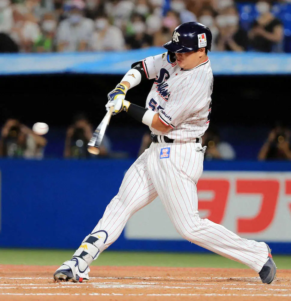 【画像・写真】ヤクルト・村上、50号へ“ガチンコ”3連戦　中日先発は今季対戦で四球少ない3投手