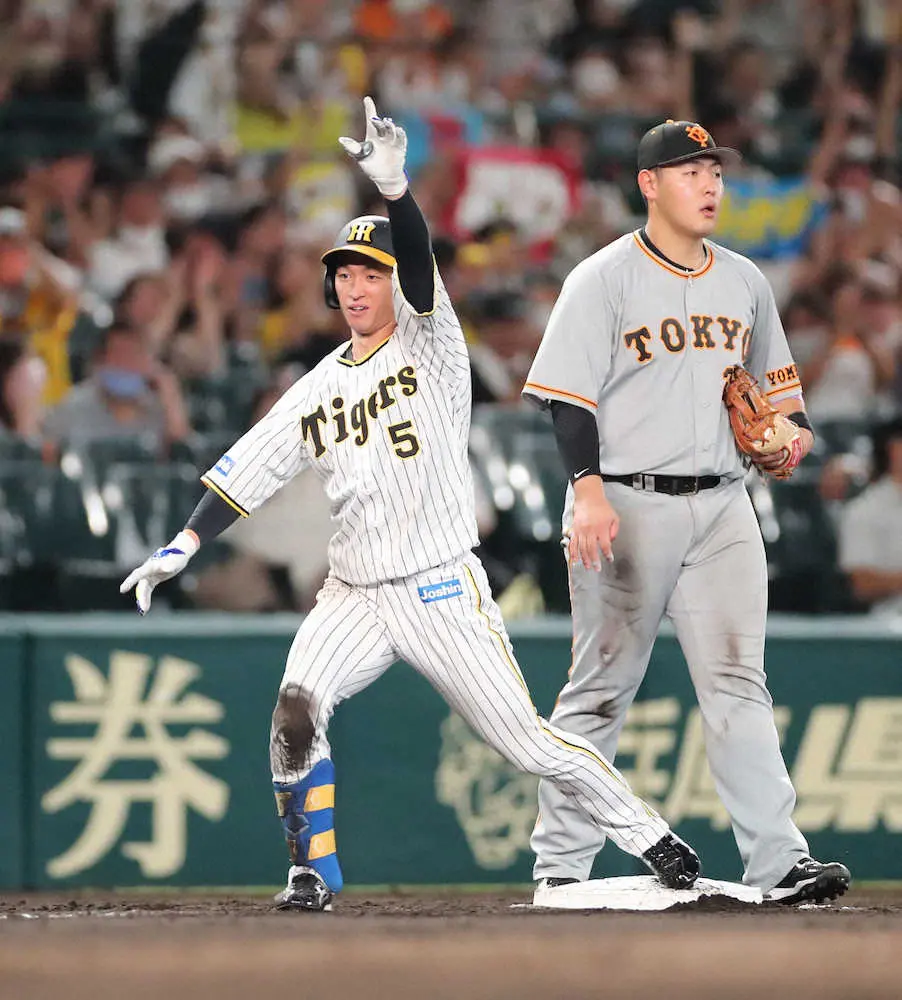 【画像・写真】近本の2点目“神走塁”がなかったら…阪神12回引き分けも巨人の自力CS進出の可能性消滅させた