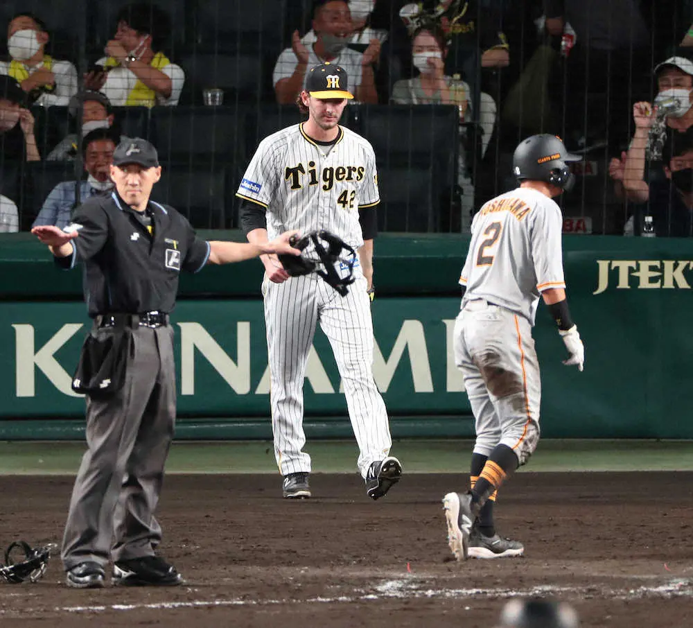 【画像・写真】阪神・ケラーが2点差追いつかれ　矢野監督「直球の角度や質はちょっとよくなかったと受け止めている」
