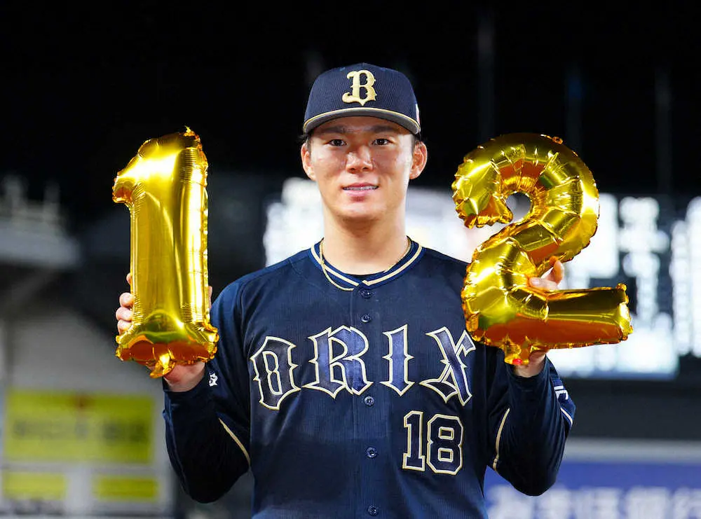 【画像・写真】オリックス・由伸　意地の完投で12勝目「気持ちで勝てたと思います」ロッテ戦は今季5戦5勝