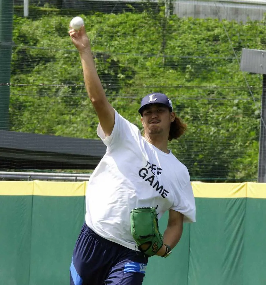 【画像・写真】西武・光成「チームが勝てる投球を」　6日ロッテ戦で2桁10勝目決める
