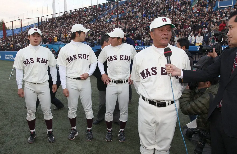 【画像・写真】早大OBの楽天・福井が恩師の応武元監督の死去に「残念でなりませんし、うまく言葉が見つからない…」