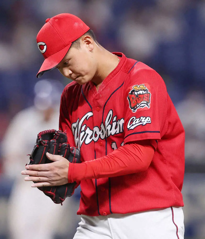 【画像・写真】広島5連勝 やりました!ドラ2森がプロ初先発初勝利　粘りの投球で堂々5回1失点