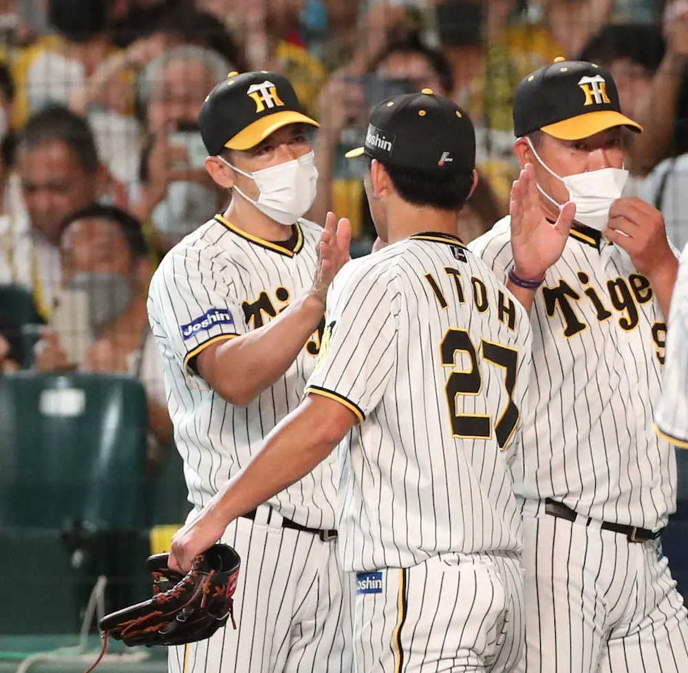 【画像・写真】【阪神・矢野監督語録】6回に嫌な流れ止めた伊藤将は「いろいろ仕掛けてくるけど、対応できるピッチャー」