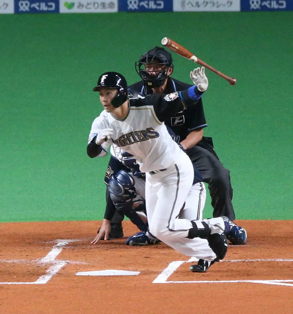 【画像・写真】日本ハム・谷内　移籍後初の3安打で4試合連続マルチ　全て右へ狙い打ち