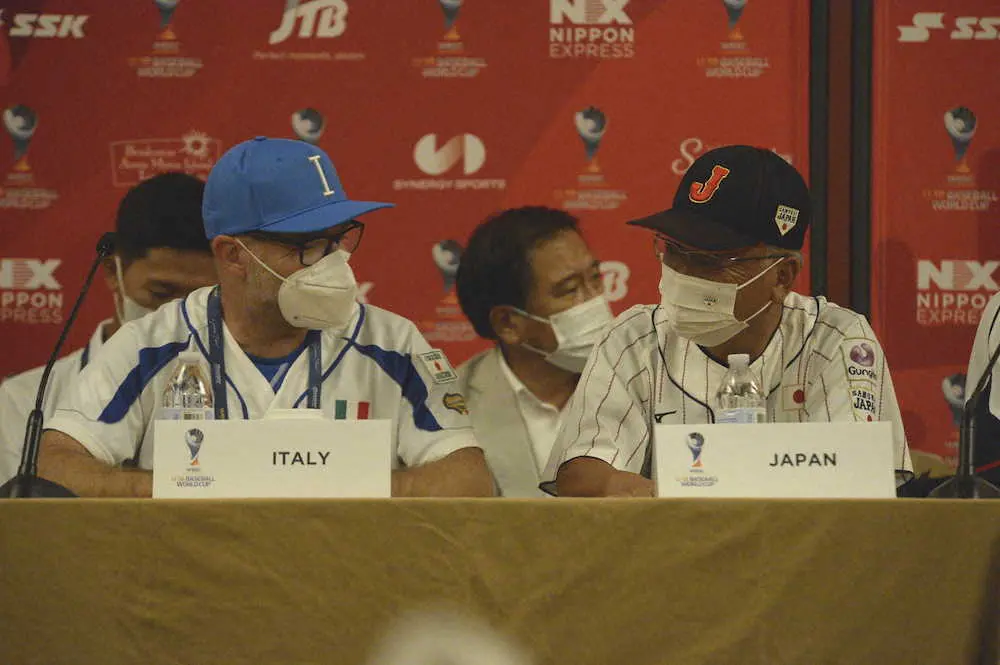 【画像・写真】野球U18日本代表が公式会見　米メディアから甲子園の質問も