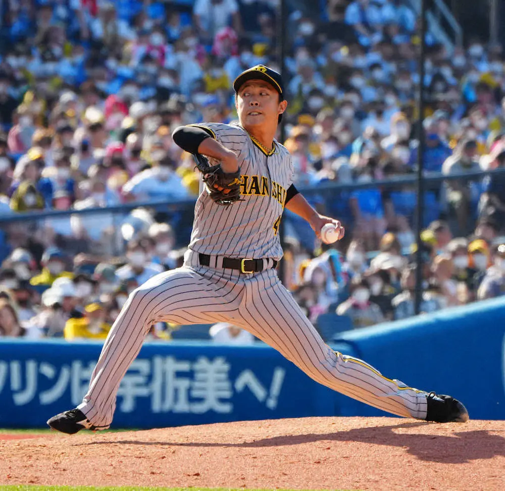 【画像・写真】阪神・島本が初登板から116試合無敗で球団最長に並ぶ　トミージョン手術から復帰し好投続ける