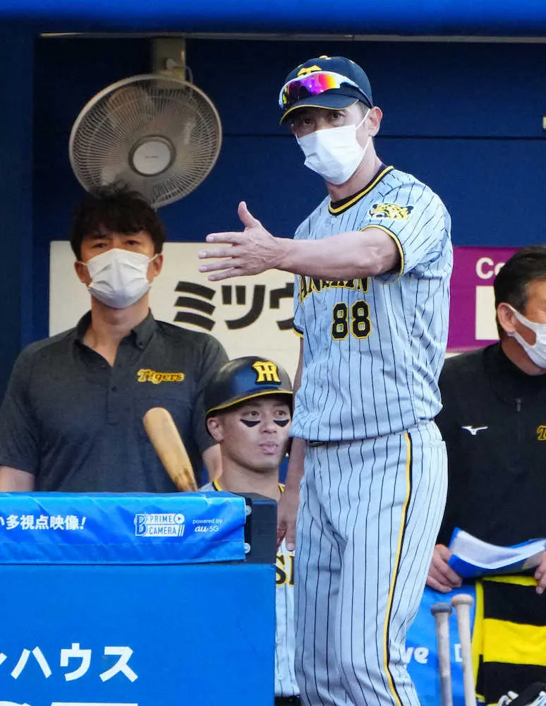 【画像・写真】球団ワースト25度目の零敗に矢野監督は「責任を感じている」