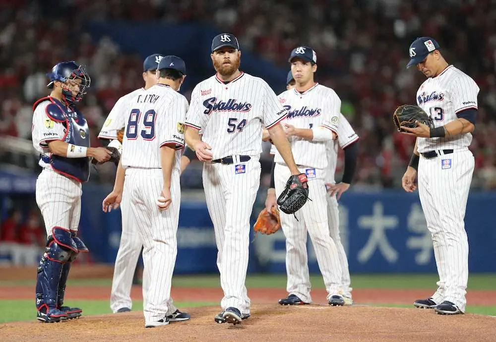 【画像・写真】首位ヤクルト惨敗…村上の悪送球絡んで悪夢の1イニング12失点　サイスニードが来日最短KOで6敗目