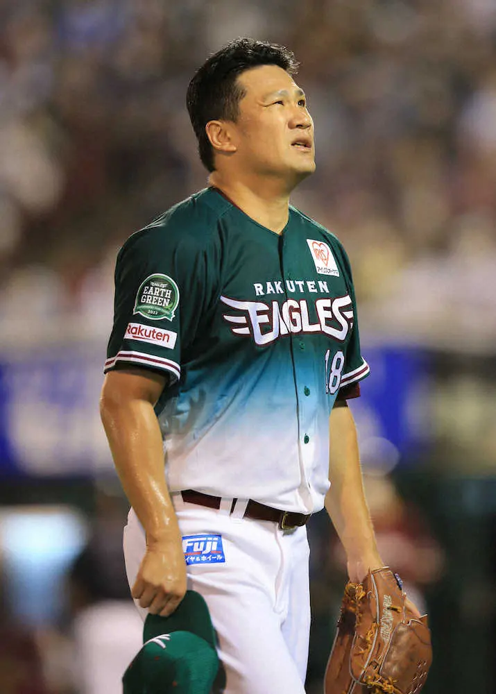 【画像・写真】楽天田中将は5回6失点で10敗目　「言葉になりません」　痛恨黒星に「今日の敗戦は僕の責任でしかない」