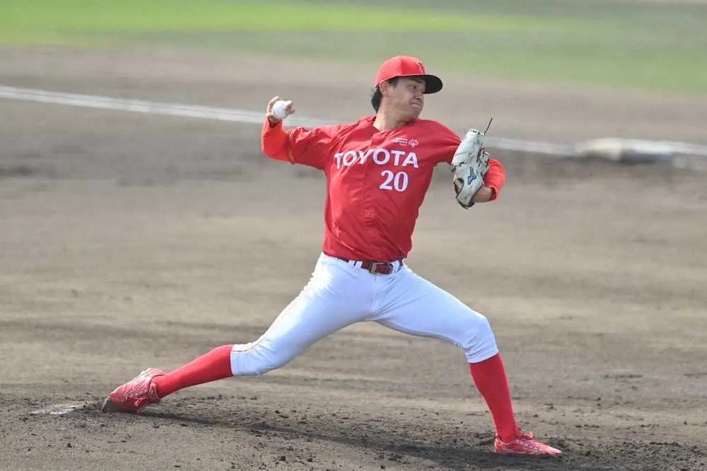 【画像・写真】トヨタ自動車　本戦出場へ好スタート　大黒柱・嘉陽8回途中無失点「序盤に流れつくることができた」