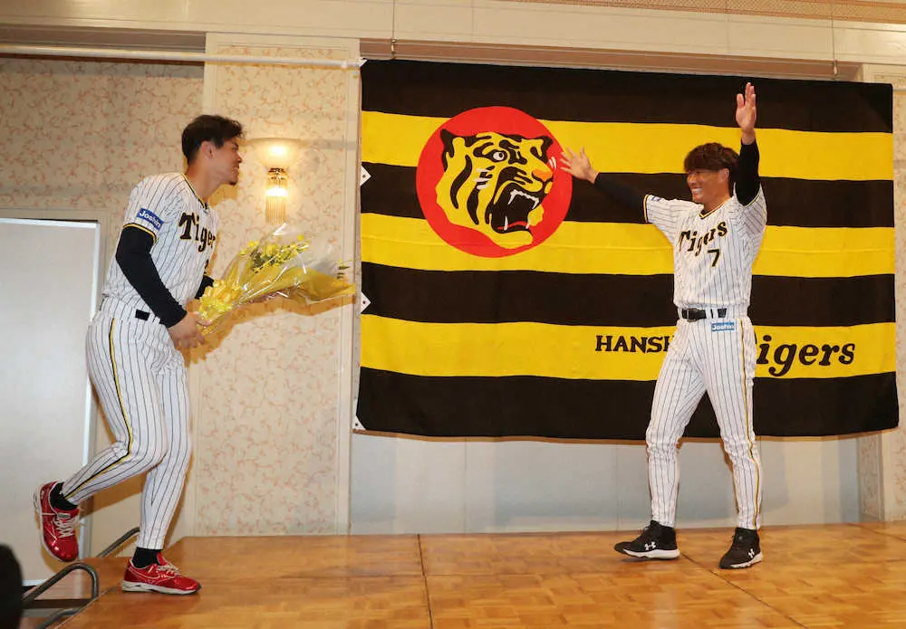 【画像・写真】【阪神・糸井　引退会見一問一答（3）】近大の後輩・佐藤輝に「球界を代表するような選手に絶対なって」