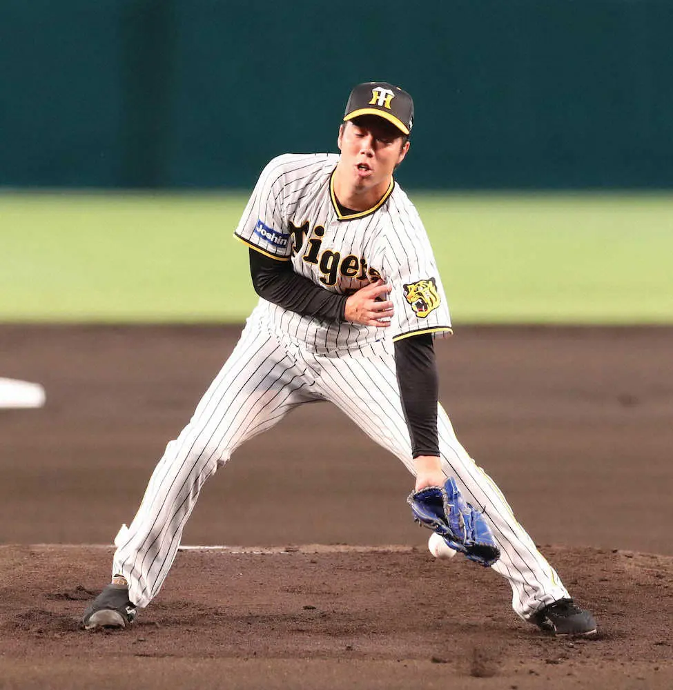 【画像・写真】阪神・青柳6回5失点で降板　ここまで12勝右腕が6戦勝利なし　9月は11戦未勝利の苦難の月