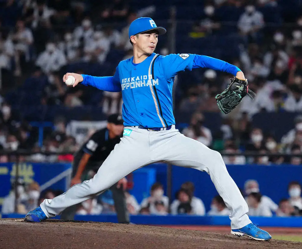 【画像・写真】日本ハム・上沢　ロッテ戦3年半ぶり勝利「呪いが解けたのがマジでうれしいです」