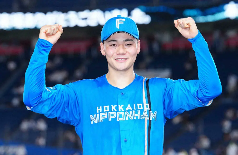 【画像・写真】日本ハム・清宮　前夜新庄監督の酷評に発奮の2打席連発「満足しないようにまたやるだけ」