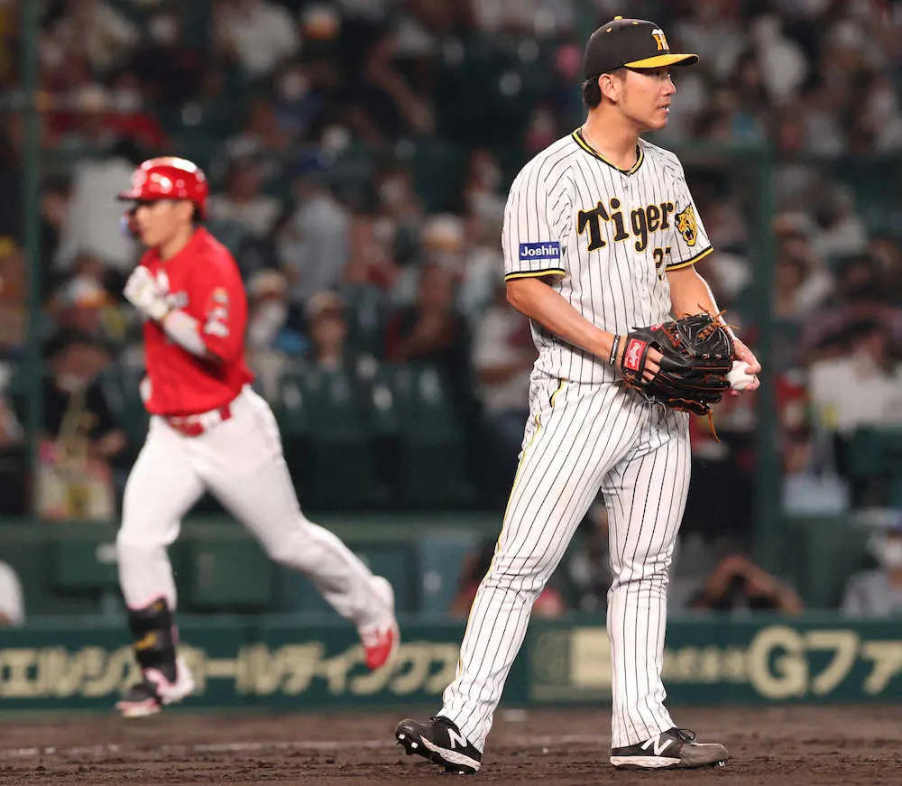 【画像・写真】阪神・伊藤将　10勝目お預けも降板直後に敵失絡み同点に　昨年9月からの甲子園10連勝は継続