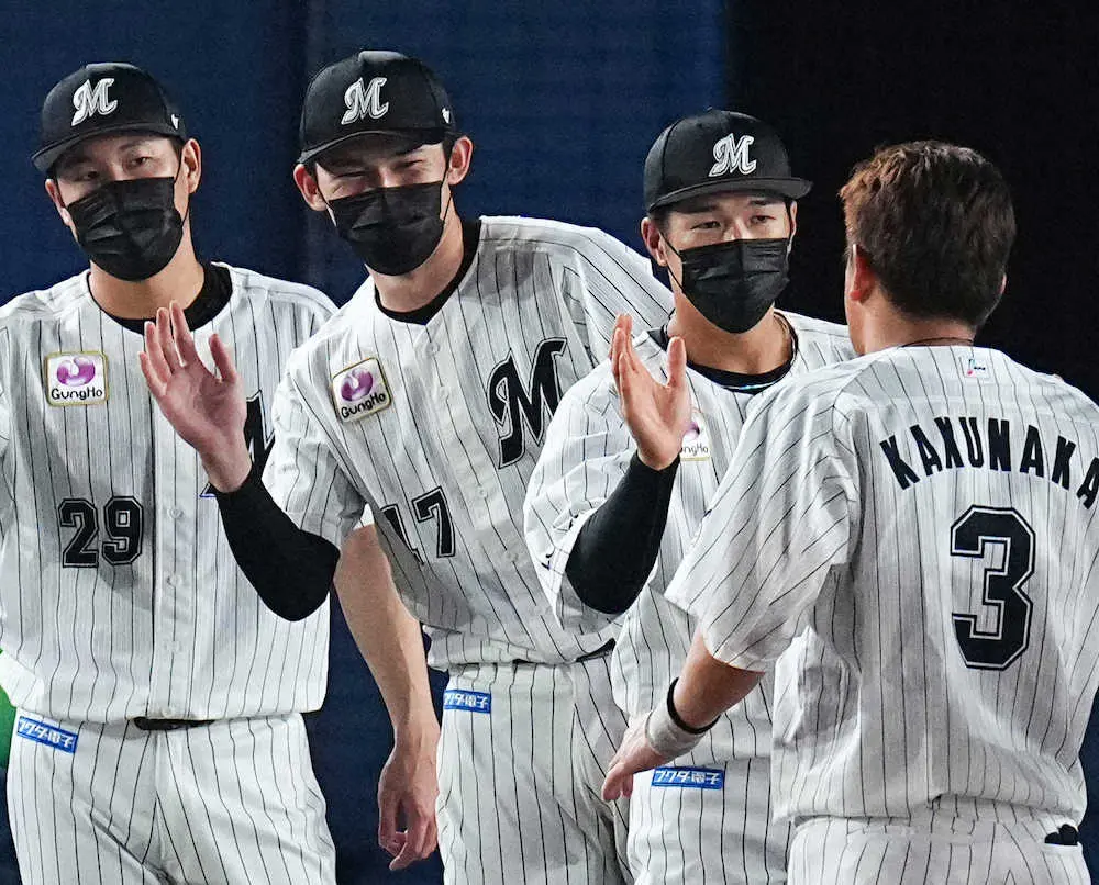 【画像・写真】ロッテ朗希「野手に助けられながらここまできた」シーズン10勝目へ「次もいいピッチングができるように」