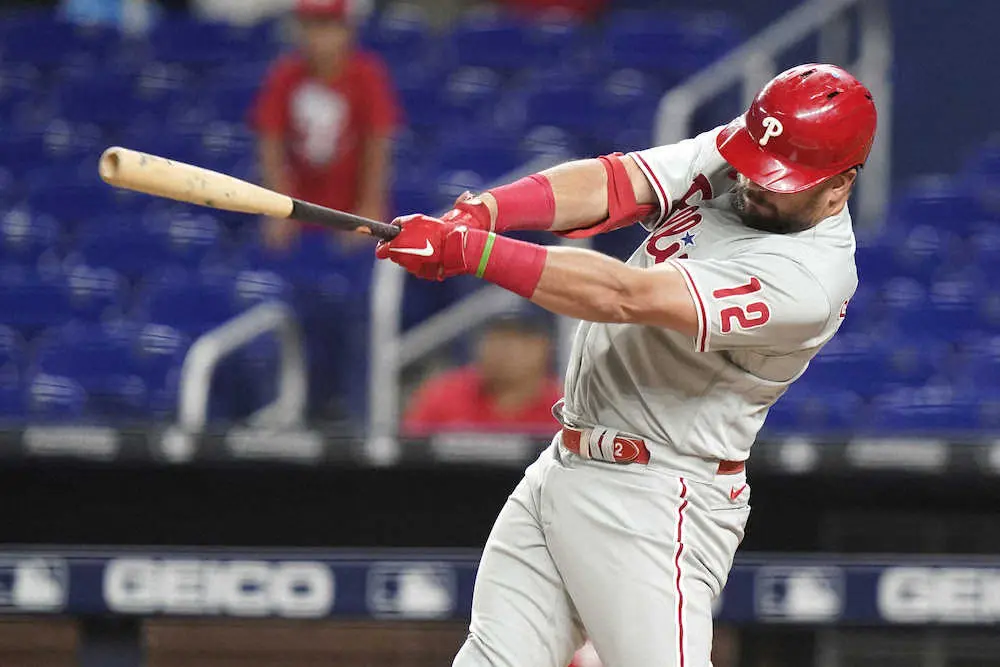 【画像・写真】ナ・リーグ本塁打部門1位のシュワーバーが38号　2位ライリーに2本差　