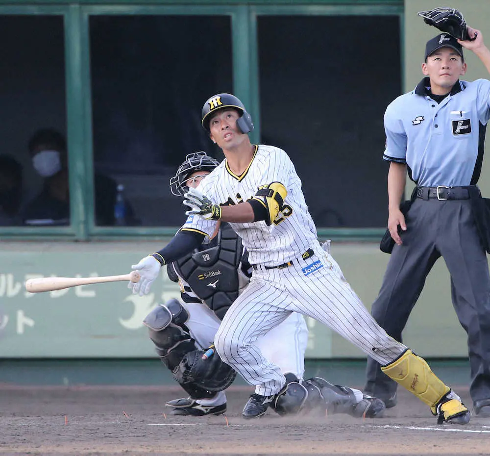 【画像・写真】平田阪神　3点劣勢の9回に前川ソロ＆江越サヨナラ3ラン！17日勝利でウエスタン優勝へM5点灯