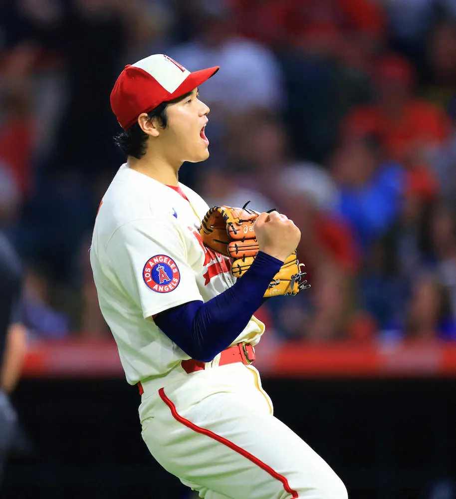 【画像・写真】大谷翔平　“髪形”も反響、ファン「もみあげが気になる」「もみあげくるりんぱ」
