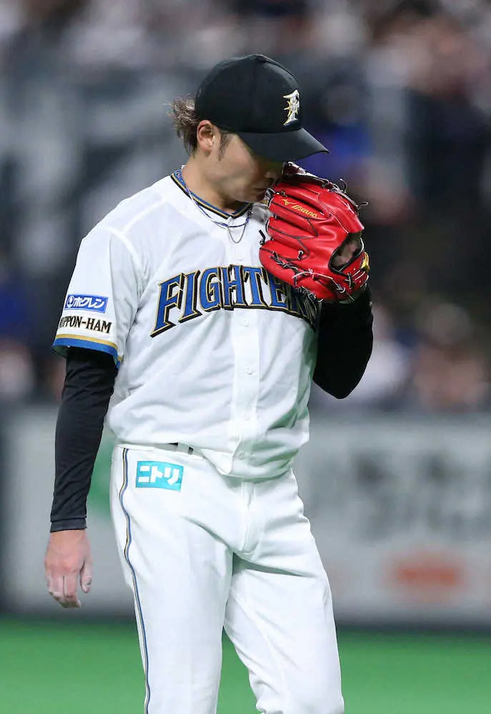 【画像・写真】日本ハム・大海が8回に4失点「ふがいないです」自己新11勝目はお預け