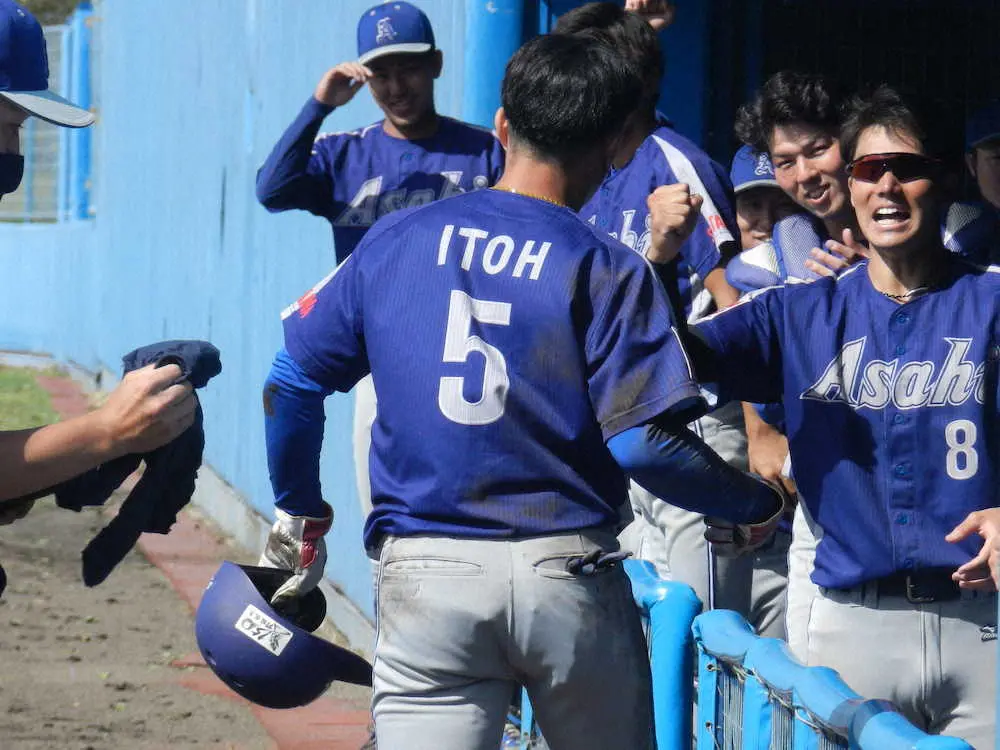 【画像・写真】旭製作所　投手戦制し、2回戦突破　軟式天皇賜杯